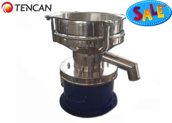 Equipo de laboratorio de tamizadores de tamizadores vibratorios Motor único de 0.12KW descarga directa rotativa 520mm