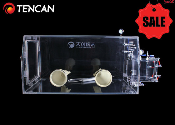 GBT-10A Material PMMA Cajas de guantes de laboratorio para sistemas de gestión de gases acrílicos claros de química inerte 10 mm