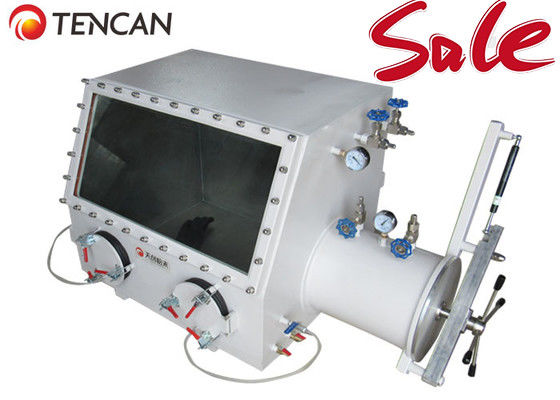 Caja de guantes de vacío de laboratorio de acero inoxidable   Ambiente controlado seguro para el trabajo químico