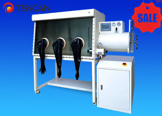GBP1200D-8 Guante de laboratorio inerte de doble cara Caja de 8 puertos Sistema de gestión de gas para un control preciso del oxígeno