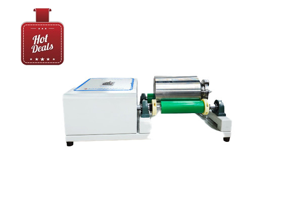 Fabricante de molinos de bolas de laboratorio para la venta equipo de laboratorio compacto de capacidad de tanque 5L molino de bolas de doble rollo