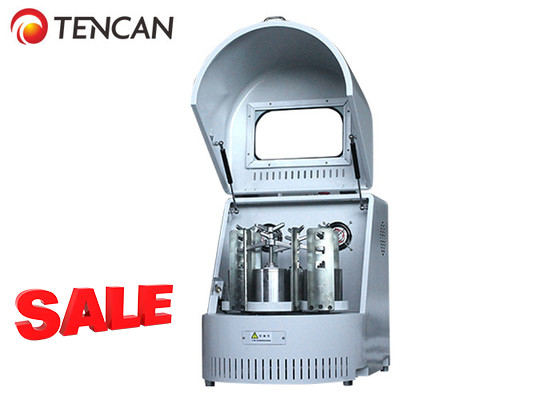0.25kW Control de velocidad Control de frecuencia TENCAN Molino planetario de bolas para la molienda de polvo de alimentos y productos químicos Capacidad 0.4L