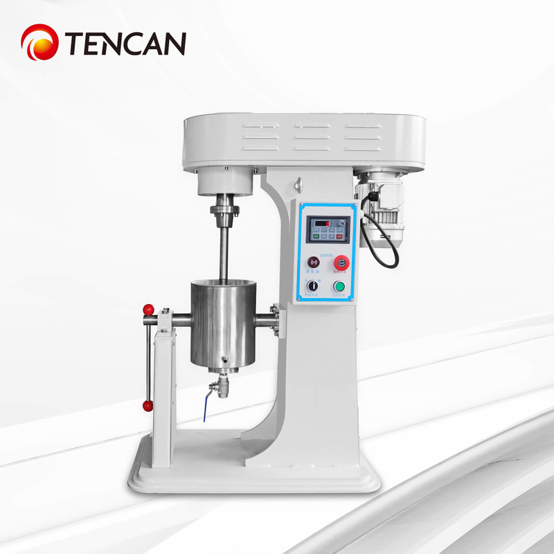 Molino de bolas agitado compacto para laboratorio ≤1μm Finura molienda húmeda/seca Tamaño de salida Malla 400-12450 Malla Tamaño de alimentación 1-10 mm