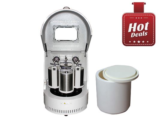 XQM-10A 10L Molino de bolas de laboratorio semicírculo 70-580 rpm