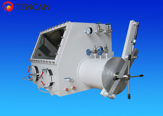 0 al equipo de laboratorio de la caja de guantes de la presión de -0.1MPa SS material