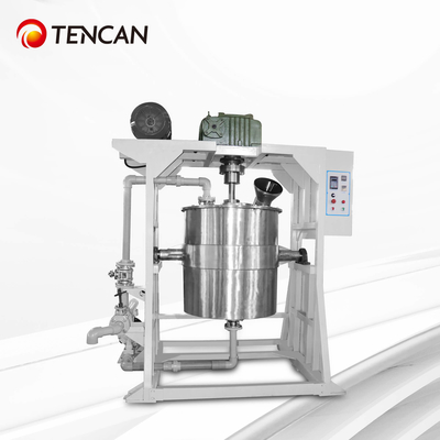 JM-100 100L refinador de chocolate de trabajo pesado Molino de bolas mezcladas con control de temperatura Velocidad de rotación 60-110 rpm Certificado CE
